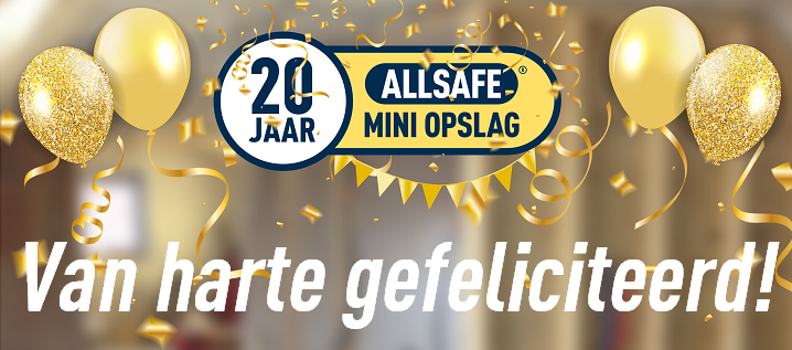 Winnaars ALLSAFE 20 jaar actie