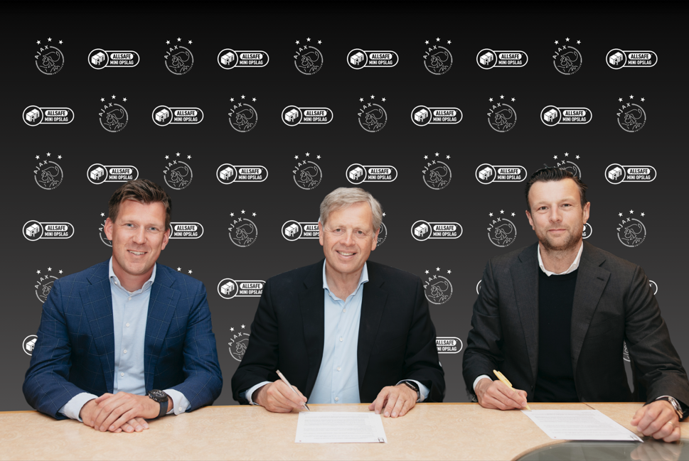 ALLSAFE Mini Opslag nieuwe Official Partner van Ajax