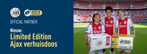Limited Edition Ajax-verhuisdoos kopen bij ALLSAFE